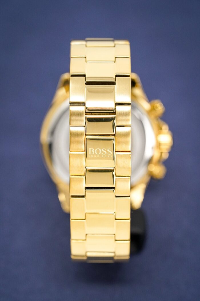 Hugo Boss Men's Watch Chronograph Ikon Yellow Gold - HB1513340 - Image 4